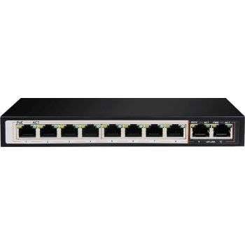 D-Link DGS-F1006P-E 250M 6-Port 1000Mbps Switch with 4 PoE Ports and 2 Uplink Ports