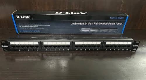 D-Link NPP-C61BLK241 Cat6 24-Port Patch Panel