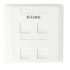 D-LINK four port faceplate