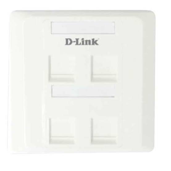 D-LINK four port faceplate