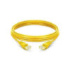 D-Link Cat6A 10G 3M UTP 24 AWG PVC Yellow Round Patch Cord