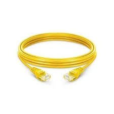 D-Link Cat6A 10G 3M UTP 24 AWG PVC Yellow Round Patch Cord