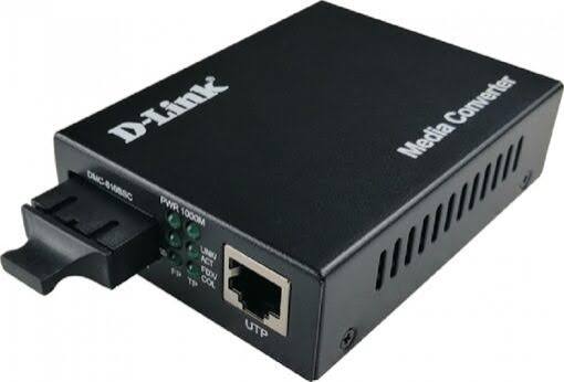 D-Link DMC-810SSC 10/100/1000BASE-T Gigabit Twisted-pair to 1000BASE-LX Gigabit Fiber