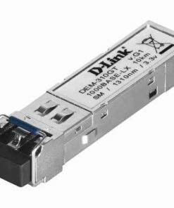 D-Link DEM-310GT 1-Port 1000BASE-LX Single-Mode SFP Fiber Transceiver