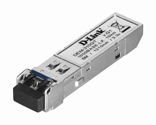 D-Link DEM-310GT 1-Port 1000BASE-LX Single-Mode SFP Fiber Transceiver