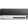 D-Link 8 Port PoE Gigabit Smart Managed Switch – DGS-F1100-10PS-E/B