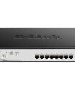 D-Link 8 Port PoE Gigabit Smart Managed Switch – DGS-F1100-10PS-E/B