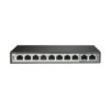 D-link DGS-F1010P-E 250M 10-Port 1000Mbps Switch with 8 PoE Ports and 2 Uplink Ports