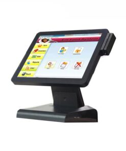 Brand: XPOS / X-POS Model: EC-T4-910-i33 Product Type: All-in-One Touch POS Terminal Processor: Intel Core i3 Processor Generation: 3rd Generation / configuration-dependent Memory: 16GB RAM Storage: 256GB SSD Operating System: Windows 10 Display Size: 15 inches Display Type: Bezel-Free True Flat Display Touch Technology: PCAP Touchscreen USB Ports: 6 × USB Serial Ports: 4 × COM Serial Connectivity: COM2 & COM3 with RJ45 full signal Network: 1 × Gigabit Ethernet RJ45 Video Outputs: 1 × VGA, 1 × HDMI