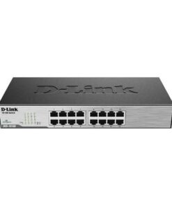 Brand: D-Link Model: DES-1016D Product Type: 16-Port Fast Ethernet Unmanaged Switch Switch Type: Unmanaged Number of Ports: 16 Port Type: RJ-45 Network Speed: 10/100 Mbps Ethernet Standard: IEEE 802.3 Fast Ethernet Standard: IEEE 802.3u Auto-Negotiation: Supported Auto MDI/MDIX: Supported Duplex: Full/Half Duplex Management: Unmanaged Configuration: Plug-and-Play Installation: Desktop Applications: Home Networks, Offices, Schools, Retail, Small Businesses and Network Expansion