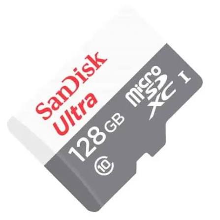 SanDisk Ultra 128GB microSDXC Memory Card (SDSQUAR-128G-GN6MA)