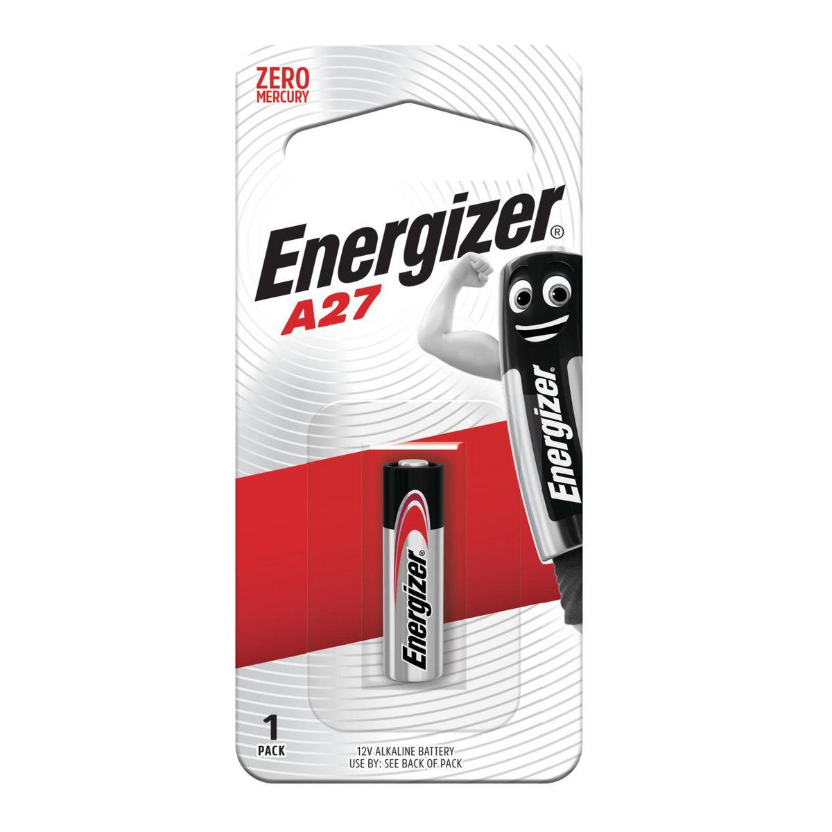 Energizer A27 12V Alkaline Battery 1 Pack