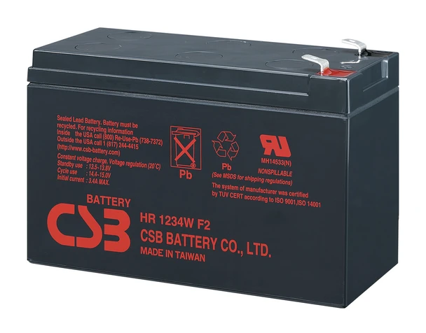 CSB 12V 9Ah Sealed Lead Acid AGM Battery HR1234WF2