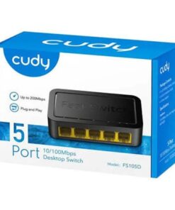 Cudy FS105D 5-Port 10/100 Mbps Desktop Switch Unmanaged