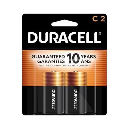 Duracell C Size Alkaline Battery 1.5V