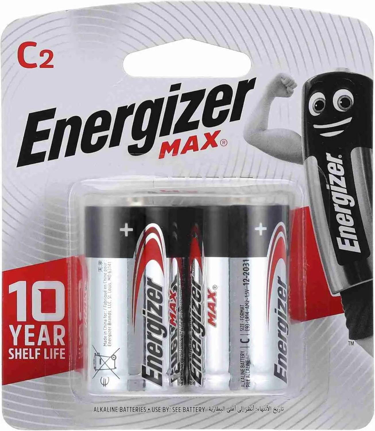 Energizer Batteries Size C