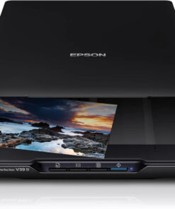 Epson Perfection V39II Scanner (B11B268401) – Compact A4 Flatbed Scanner for High-Quality Document and Photo Scanning