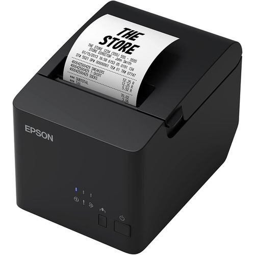 Epson TM-T20X (051) POS Thermal Printer - USB + Serial, PS, Black, EU