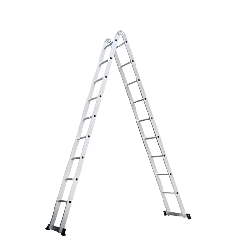 Fundi FFL29 (2 x 9 Step) Aluminium Folding Ladder