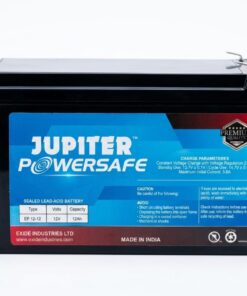 Jupiter PowerSafe 12V 12Ah Top Terminal VRLA Battery for UPS