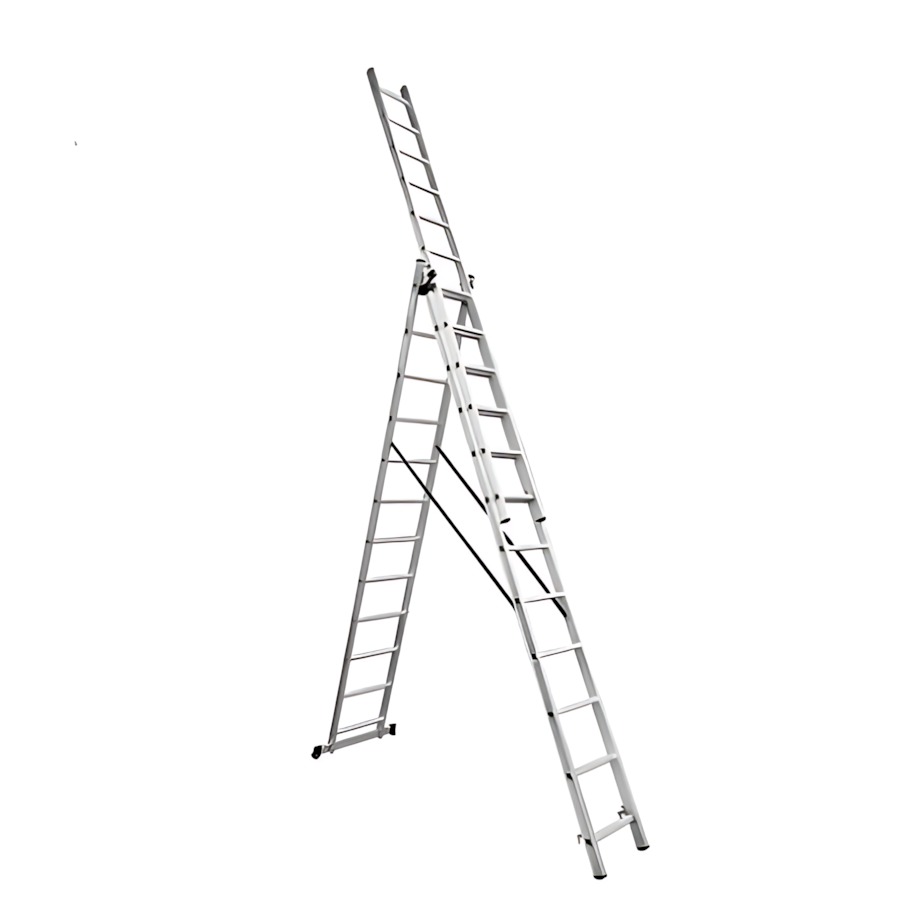 Marangi MEL312 (3 x 12 Step) Aluminium Multipurpose Ladder