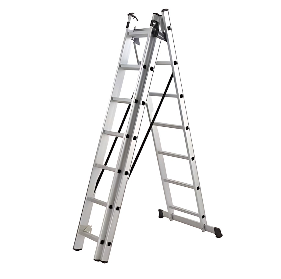 Marangi MEL37 (3 x 7 Step) Aluminium Multipurpose Ladder