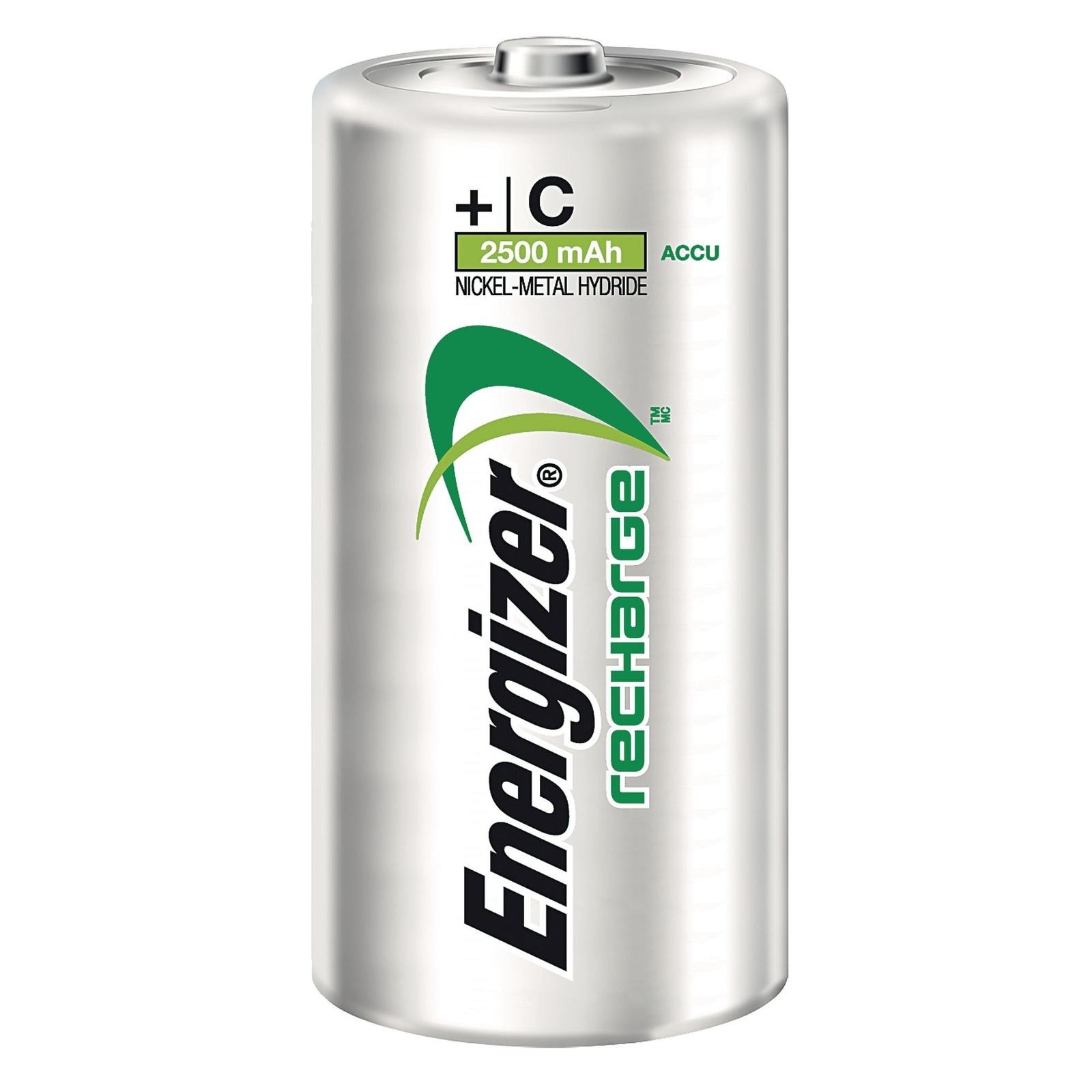 Energizer Size C Rechargeable NiMH Battery 1.2V 2500mAh