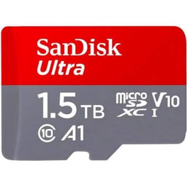 SanDisk Ultra 1.5TB microSDXC Memory Card, Up to 150MB/s Read Speed, A1, SDSQUAC-1T5G-GN6MN