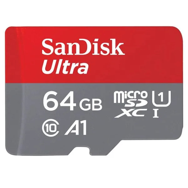 SanDisk Ultra Go 64GB microSD UHS-I Memory Card, Up to 140MB/s, for Smartphones and Tablets