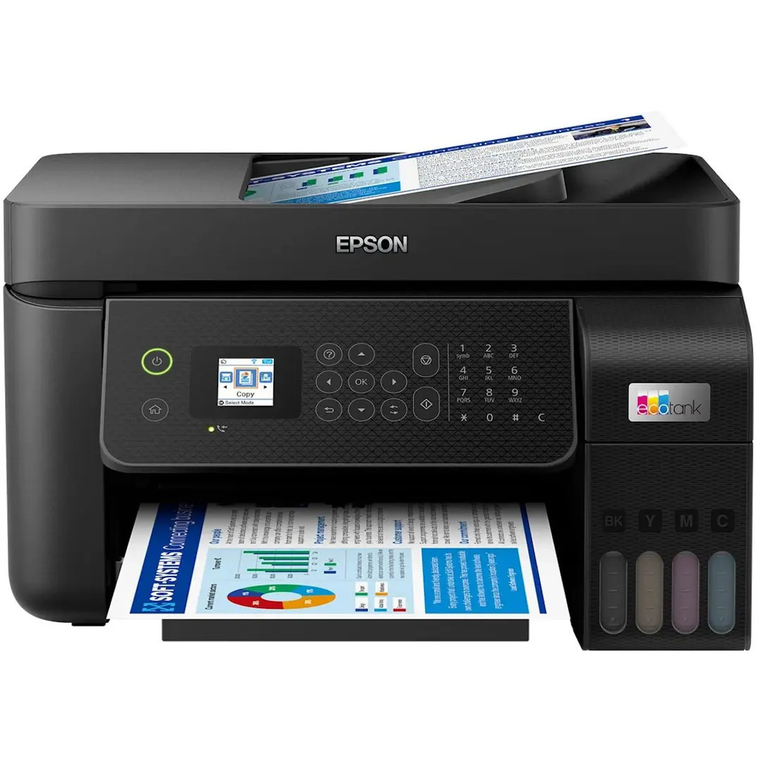 Epson EcoTank L5590 All-in-One Ink Tank Printer with Wi-Fi, ADF and Fax (C11CK57403)